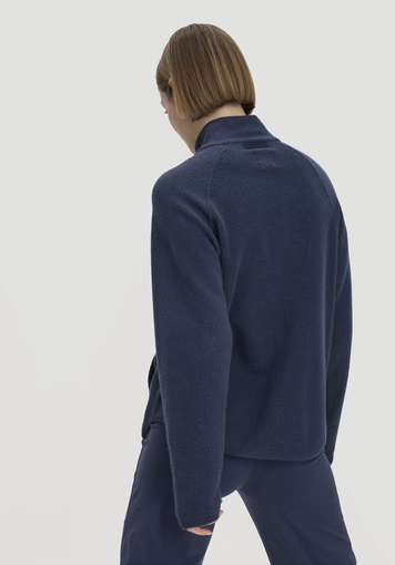 Fleece Jacke Relaxed ACTIVE LIGHT aus Bio-Baumwolle - 2