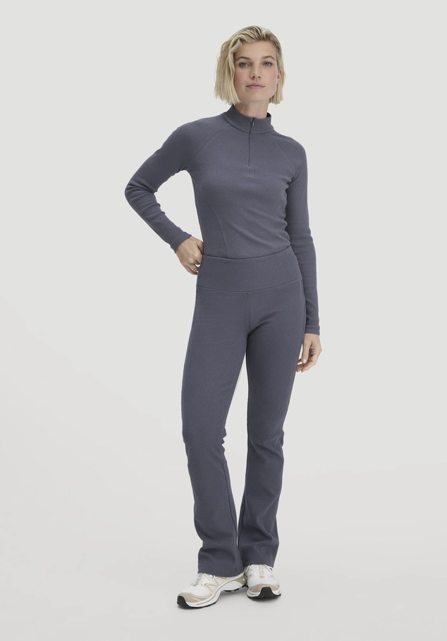 Rib Leggings High Waist BETTER RECYCLING aus Bio-Baumwolle