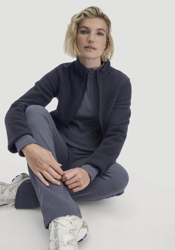 Longsleeve Fitted aus Bio-Baumwolle mit recycelter Baumwolle - 4