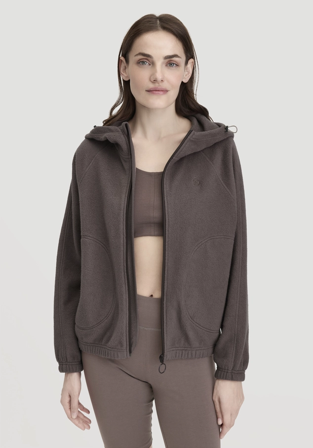 Softfleece Jacke Oversize ACTIVE COMFORT aus reiner Bio-Baumwolle