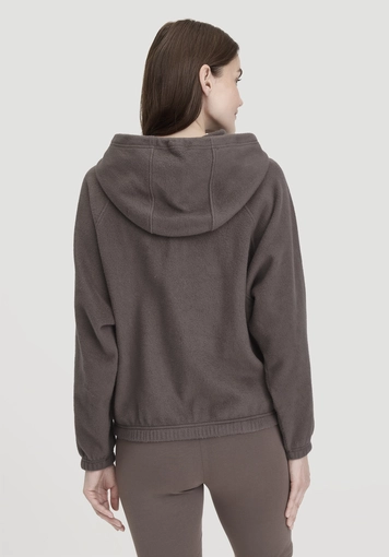 Soft fleece jacket oversize ACTIVE COMFORT made of pure organic cotton - 2