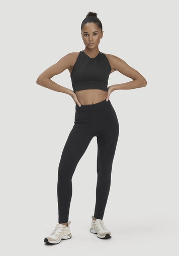 Leggings Medium Cut ACTIVE FUNCTIONAL aus Bio-Merinowolle und Bio-Baumwolle - 0