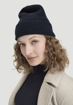 Mütze BETTER RECYCLING aus reinem Cashmere