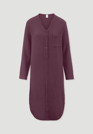 Muslin nightdress Relaxed PURE COMFORT made from pure organic cotton Muslin nightdress Relaxed PURE COMFORT made from pure organic cotton