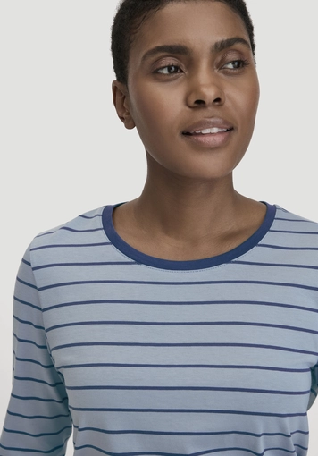 Schlaf Shirt PURE COTTON aus reiner Bio-Baumwolle - 1