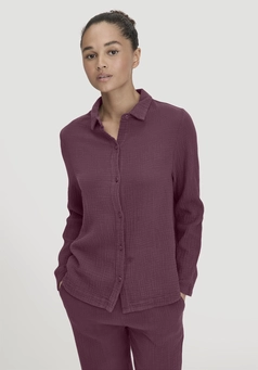 Muslin shirt oversize PURE COMFORT made of pure organic cotton
