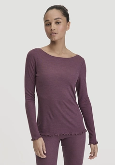 WARM TOUCH long-sleeve shirt made from organic merino wool and TENCEL™ Lyocell