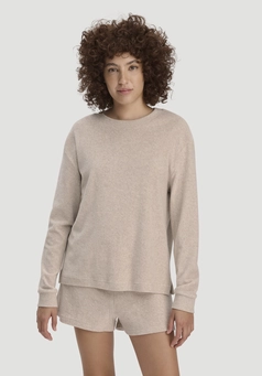 Frottee Loungeshirt Oversize PURE COTTON aus reiner Bio-Baumwolle