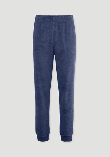 Terry cloth lounge pants PURE COTTON made from pure organic cotton