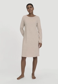 Frottee Nachthemd PURE COTTON aus reiner Bio-Baumwolle