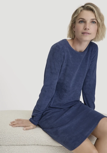 Terry cloth nightdress PURE COTTON made from pure organic cotton - 1