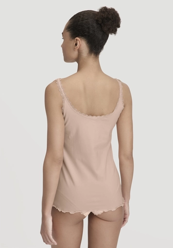 Tanktop COTTON FEEL LACE aus Bio-Baumwolle - 1