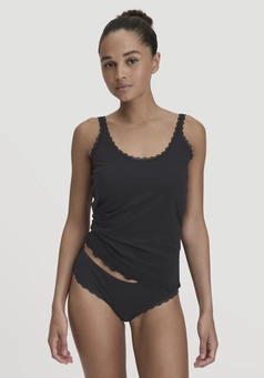 Panty Regular Cut COTTON FEEL LACE aus Bio-Baumwolle