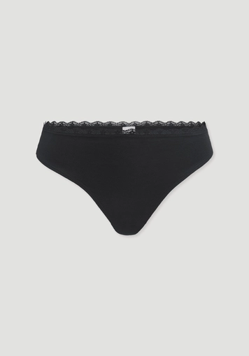Brazil-Slip COTTON FEEL LACE aus Bio-Baumwolle Brazil-Slip COTTON FEEL LACE aus Bio-Baumwolle