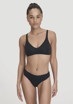 Brazil-Slip COTTON FEEL LACE aus Bio-Baumwolle