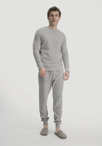 Frottee Schlafshirt PURE COTTON aus reiner Bio-Baumwolle - 0