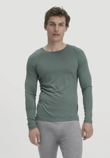 Wool-Silk Longsleeve aus Bio-Merinowolle mit Seide - 0