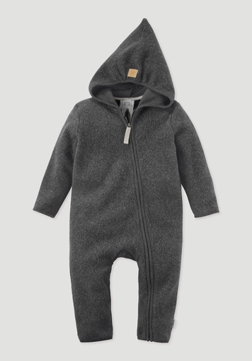 Fleece overall made of pure organic cotton Fleece overall made of pure organic cotton