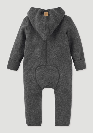 Fleece overall made of pure organic cotton - 1