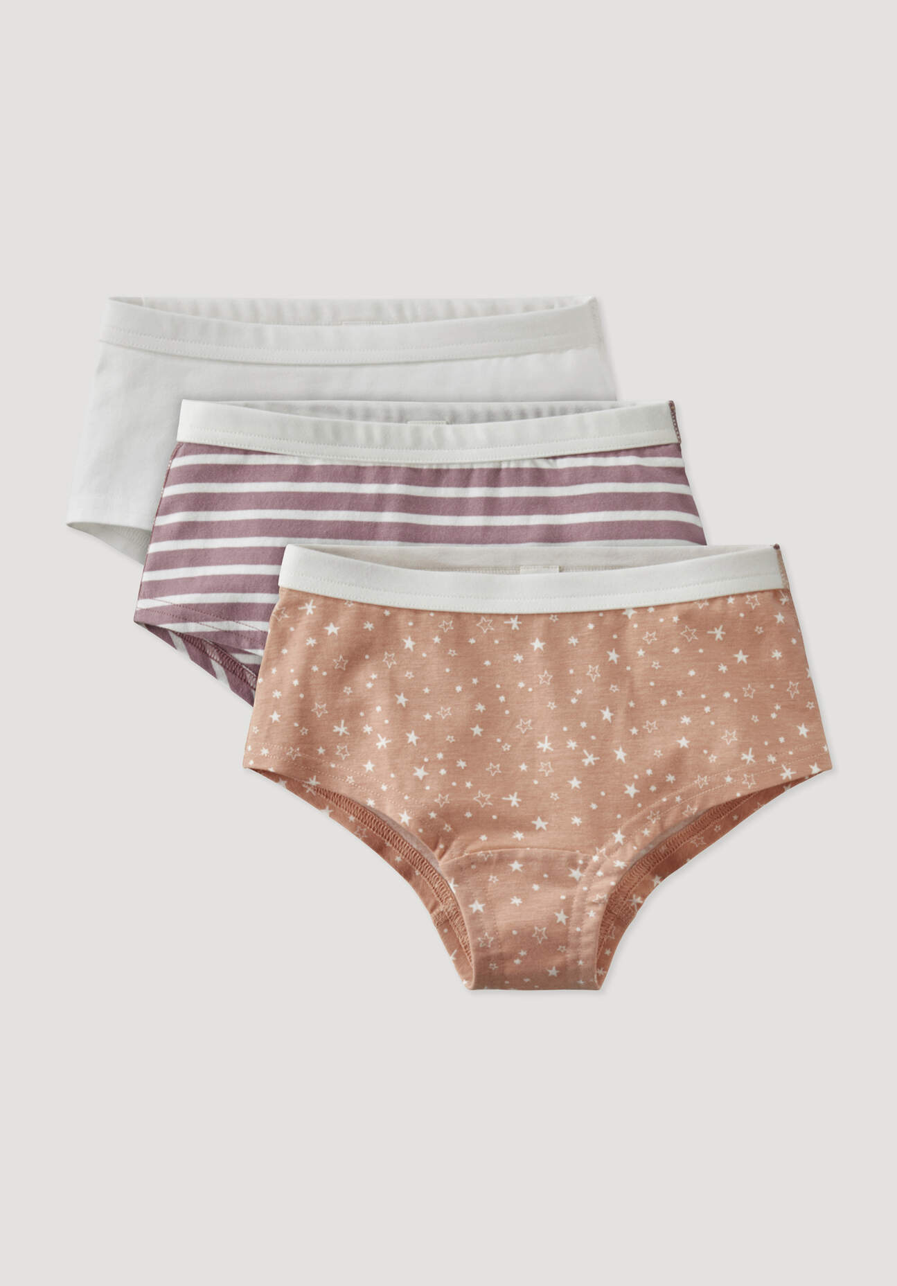 hessnatur Kinder Mädchen Panty Regular Cut aus Bio-Baumwolle - orange Größe 122/128
