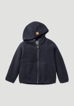 Wollfleece Jacke aus reiner Bio-Merinowolle
