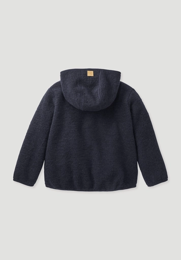 Wollfleece Jacke aus reiner Bio-Merinowolle - 1