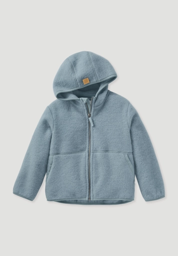 Wollfleece Jacke aus reiner Bio-Merinowolle Wollfleece Jacke aus reiner Bio-Merinowolle