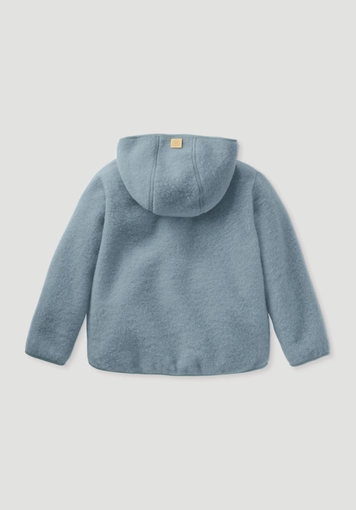 Wollfleece Jacke aus reiner Bio-Merinowolle - 1
