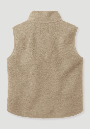 Wollfleece Weste aus reiner Bio-Merinowolle - 1