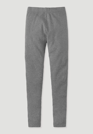 Rib leggings made of organic cotton
