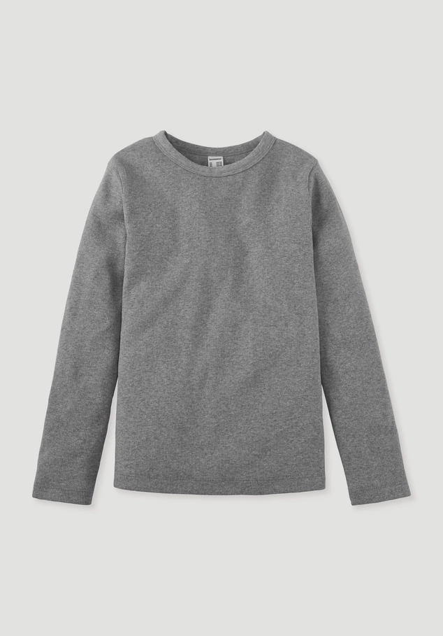 Rib Shirt aus Bio-Baumwolle