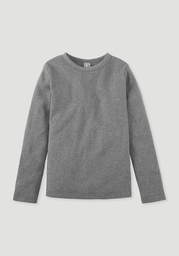 Rib shirt made of organic cotton - 0