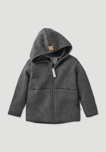 Fleece jacket made of pure organic cotton - 0