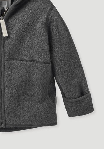 Fleece Jacke aus reiner Bio-Baumwolle - 2