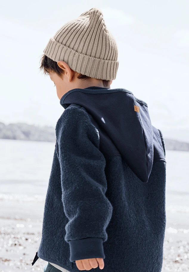 Strickmütze aus reiner Bio-Baumwolle