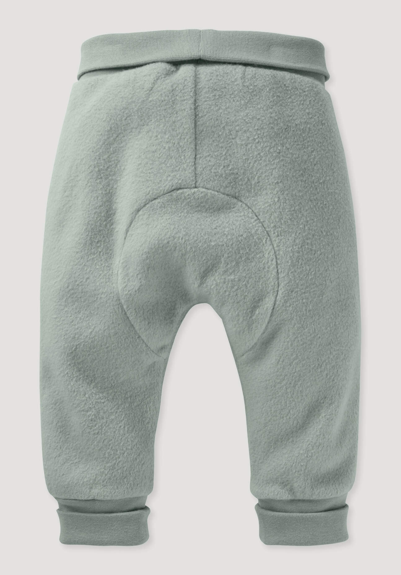 Thumbnail - hessnatur Baby Softfleece Hose aus Bio-Baumwolle - grün - Größe 62/68