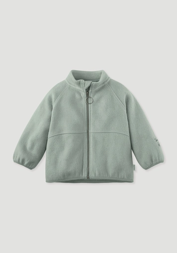 Softfleece Jacke aus reiner Bio-Baumwolle