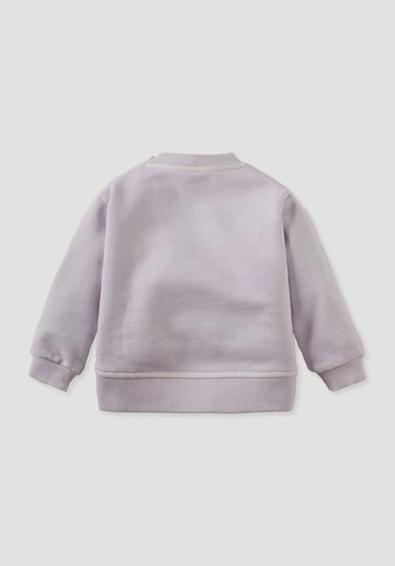 GARMENT DYE sweatshirt made from pure organic cotton - 1
