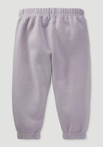 GARMENT DYE sweatpants made from pure organic cotton - 1