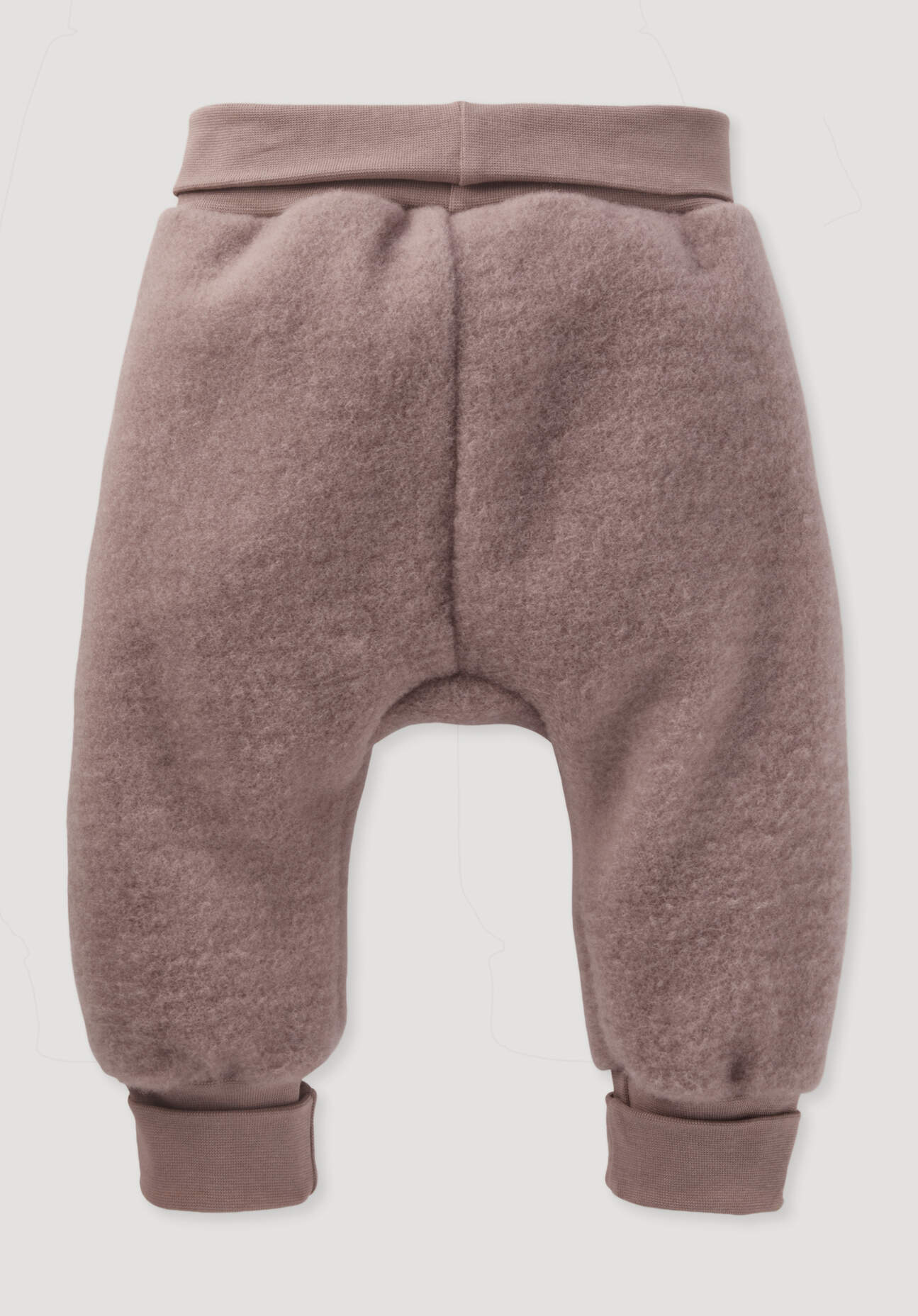 Thumbnail - hessnatur Baby Wollfleece Hose aus Bio-Merinowolle - lila - Größe 74/80