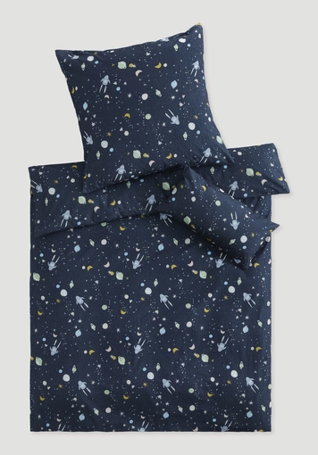 Beaver bed linen made from pure organic cotton - 1