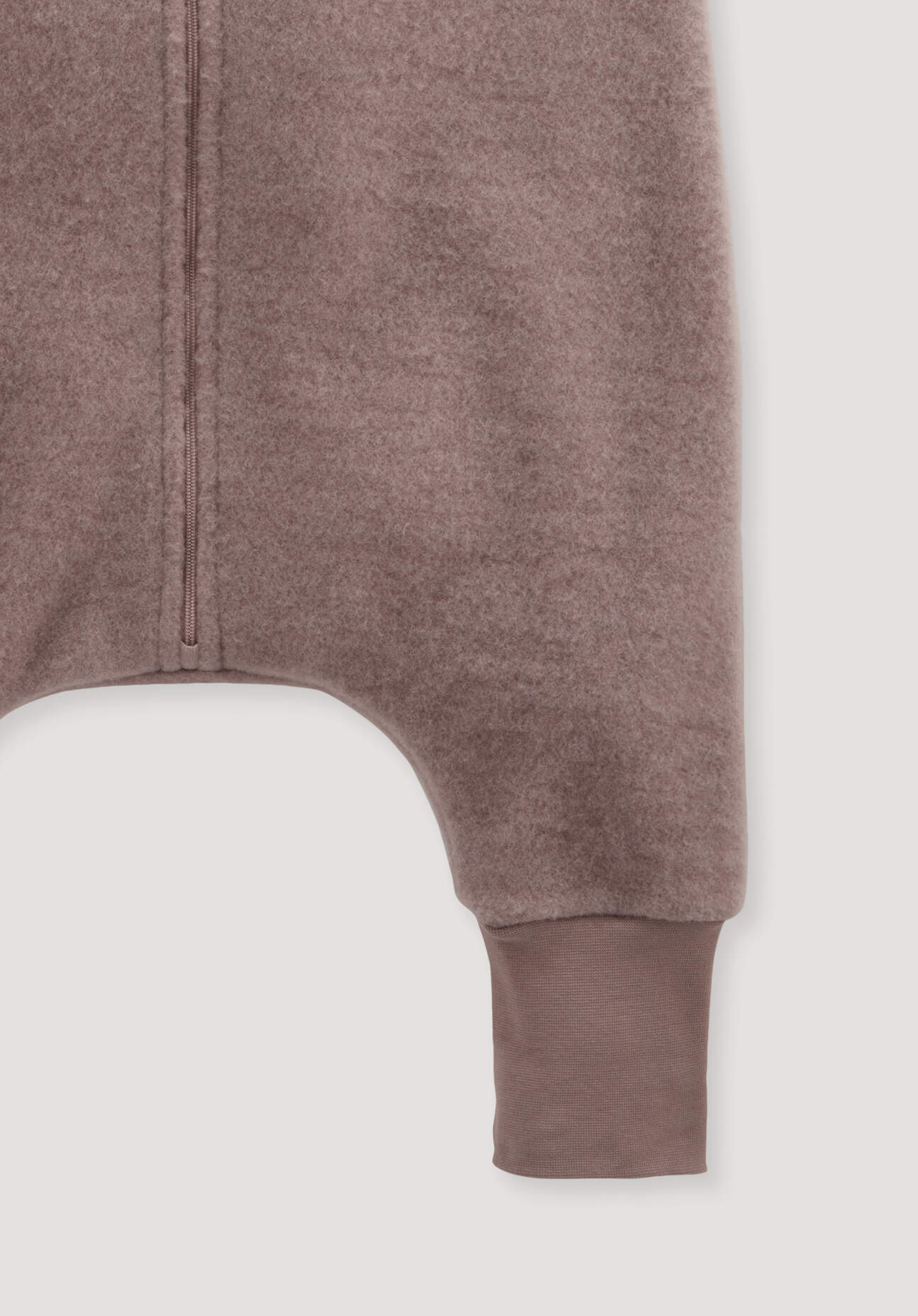 Thumbnail - hessnatur Baby Wollfleece Schlafsack aus Bio-Merinowolle - lila - Größe 80