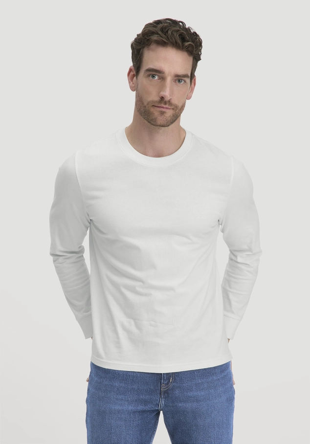 Heavy Jersey Longsleeve Relaxed aus reiner Bio-Baumwolle