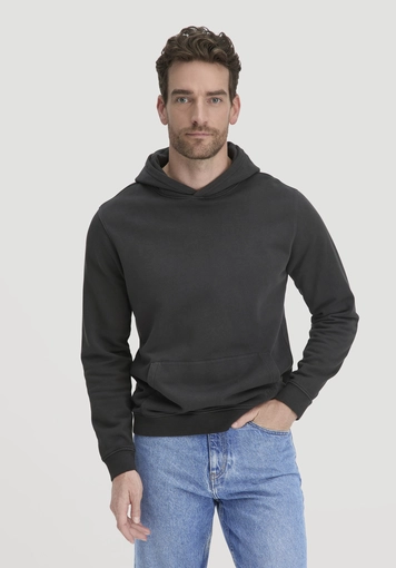 Sweat hoodie Relaxed made of pure organic cotton - 0