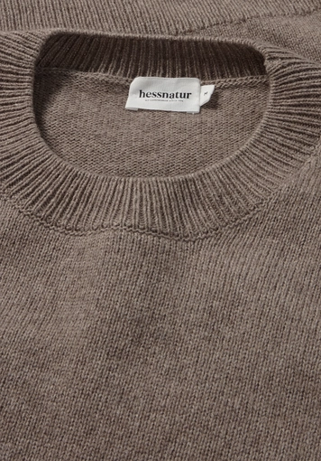 Strick Pullover Regular aus Bio-Merinowolle mit Bio-Baumwolle - 6