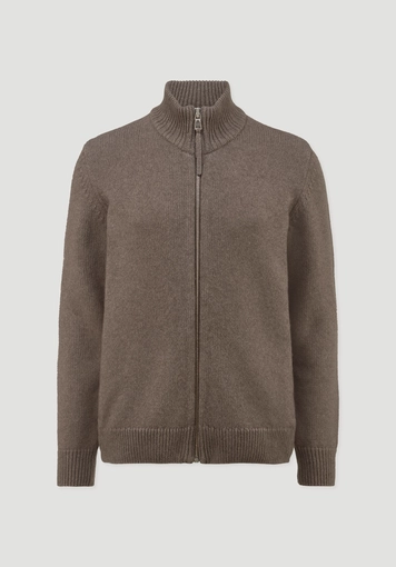 Strick Jacke Regular aus Bio-Merinowolle mit Bio-Baumwolle - 5