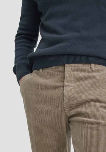 LENN Regular corduroy trousers made from organic cotton - 2