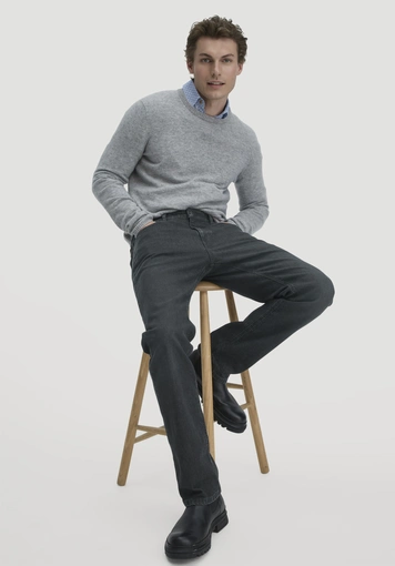 BEN Regular Straight jeans made from organic denim with recycled content - 4