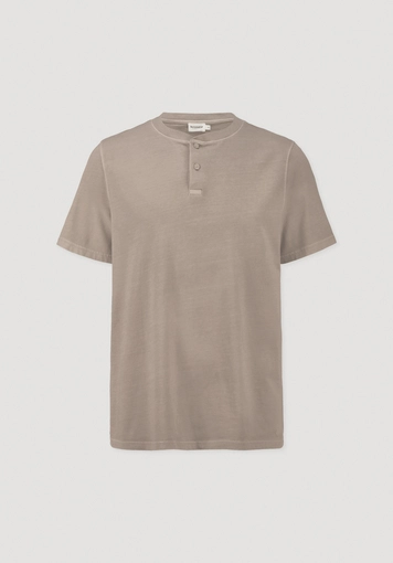 Heavy Jersey Henley Shirt Relaxed aus reiner Bio-Baumwolle - 5