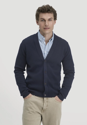 Milano Strick-Cardigan Regular aus Bio-Merinowolle und Bio-Baumwolle - 0